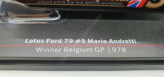 1:18 1978 Lotus Ford 79 #5 Mario Andretti Formula 1