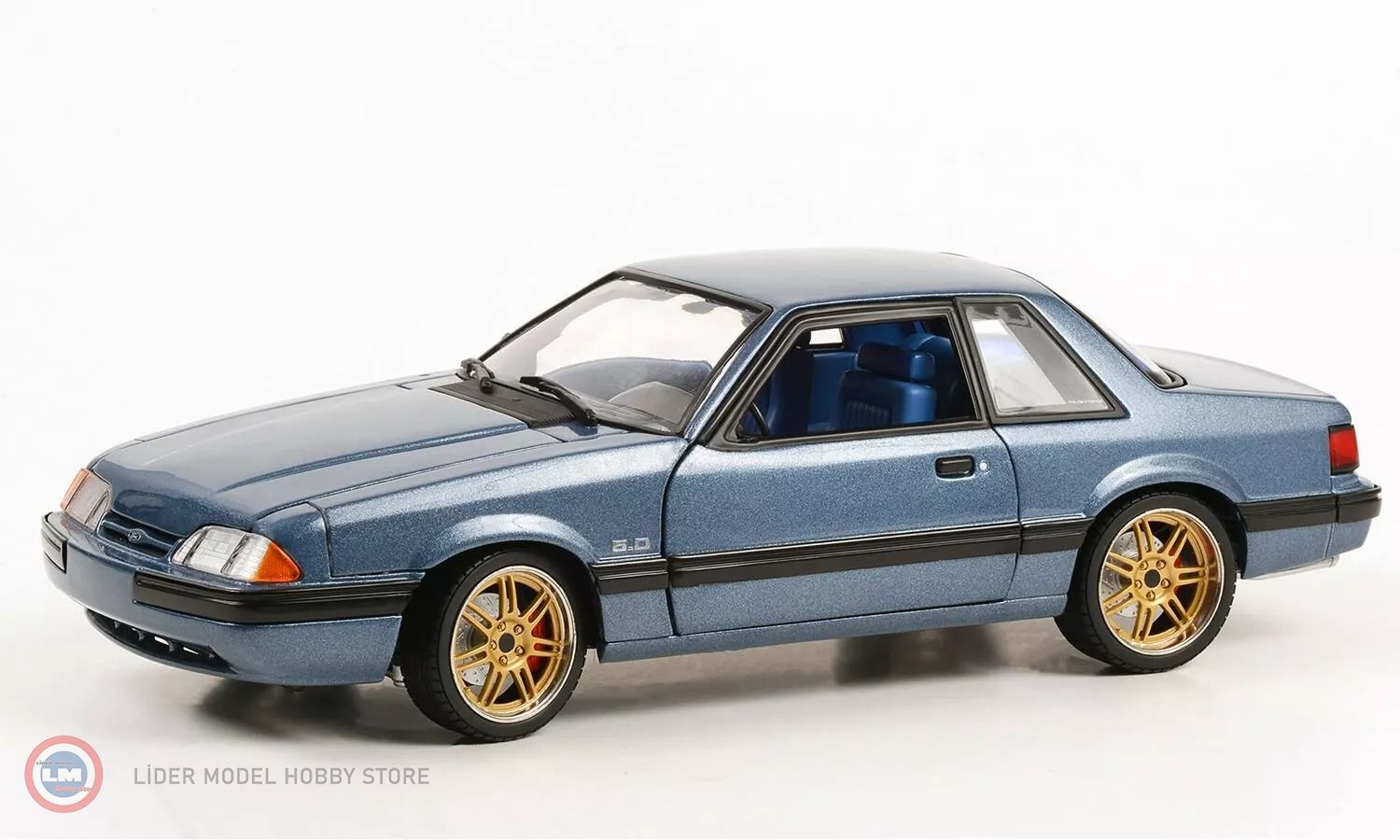 1:18 GMP 1989 Ford MUSTANG 5.0 LX CUSTOM - Detroit Speed