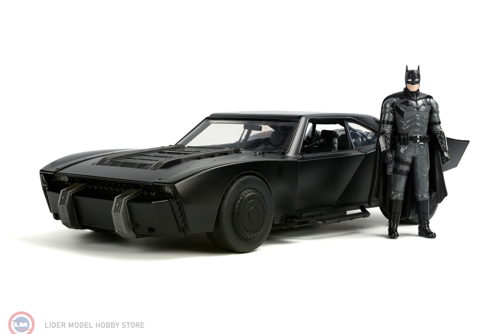 1:18 Jada 2022 Batmobile ve Batman Figür / Işıklı