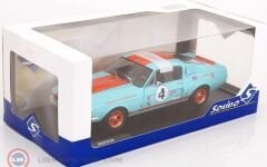 1:18 Solido 1967 Ford Mustang Shelby GT500 #4 Gulf Racing Tribute
