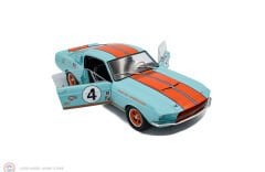 1:18 Solido 1967 Ford Mustang Shelby GT500 #4 Gulf Racing Tribute