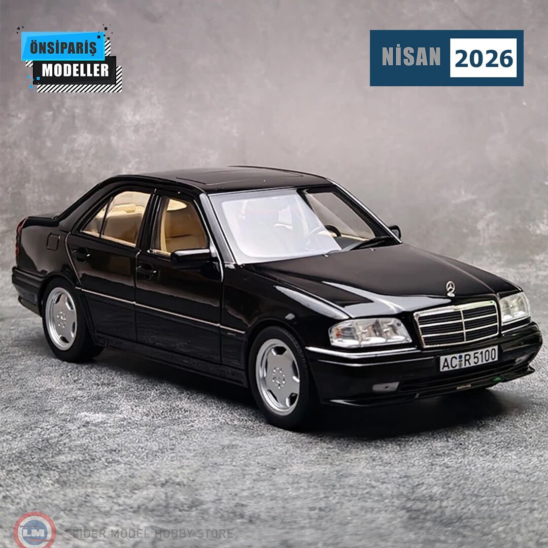 1:18 Norev 1993 Mercedes Benz C36 AMG Obsidian Black