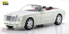 1:18 Kyosho 2013 Rolls Royce Phantom Drophead Coupe English White