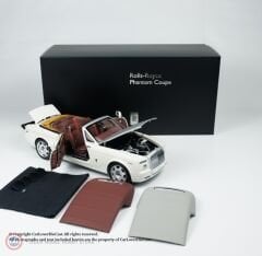 1:18 Kyosho 2013 Rolls Royce Phantom Drophead Coupe English White