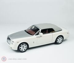 1:18 Kyosho 2013 Rolls Royce Phantom Drophead Coupe English White