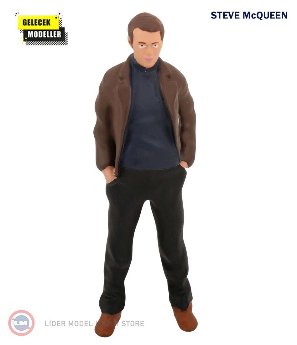 1:18 KK Scale Figür Steve McQueen 1968