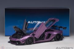 1:18 Autoart 2019 Lamborghini LB-Works Lamborghini Aventador - violet