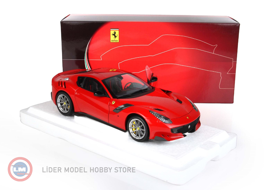 1:18 BBR 2015 Ferrari F-12 TDF BLACK WHEELS