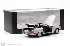 1:18 Norev 1986 Mercedes Benz 450SL Cabriolet R107 Astral Silver