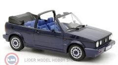 1:18 Norev 1992 Volkswagen Golf Cabriolet Quartett Inka Blue