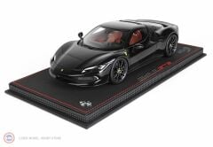 1:18 2021 Ferrari 296 GTB Black Glossy