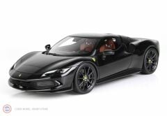 1:18 2021 Ferrari 296 GTB Black Glossy