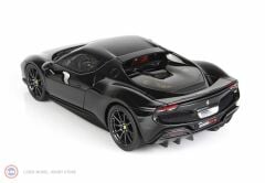 1:18 2021 Ferrari 296 GTB Black Glossy