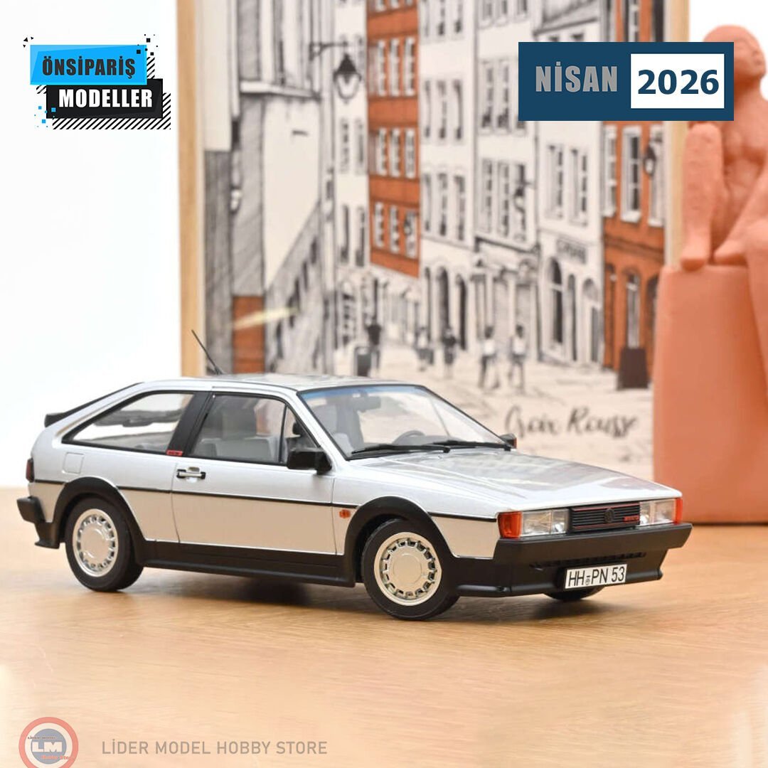 1:18 Norev 1988 Volkswagen Scirocco GTX 16V Flash Silver