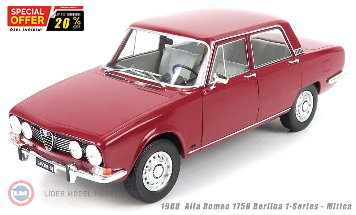 1:18 1968  Alfa Romeo 1750 Berlina 1-Series