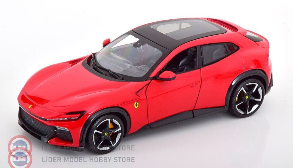 KUSURLU 1:24 Burago 2022 Ferrari PUROSANGUE SUV