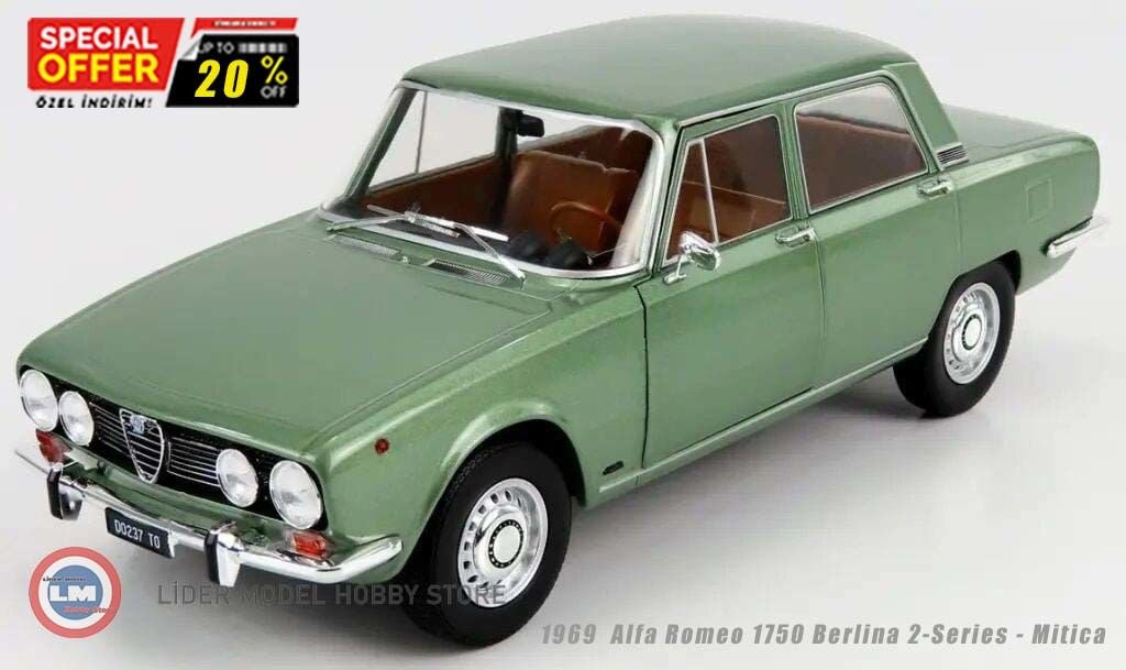 1:18 1969  Alfa Romeo 1750 Berlina 2-Series