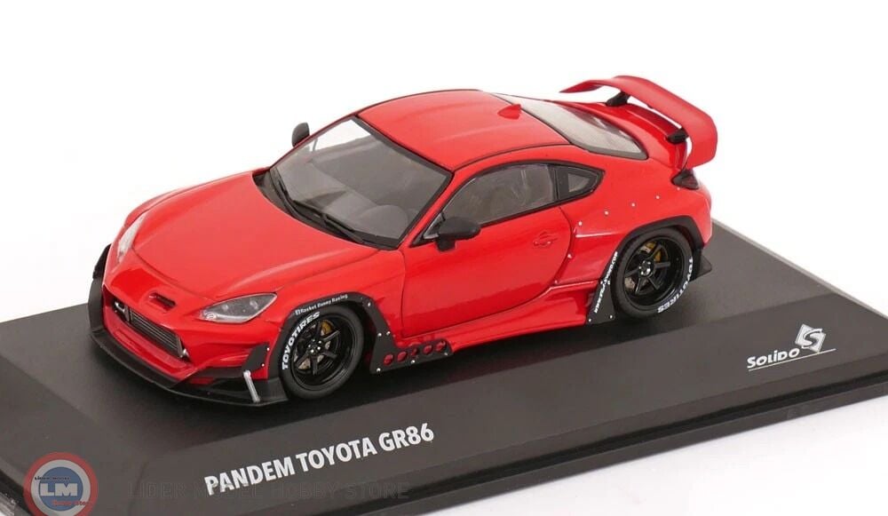 1:43 Solido 2022 TOYOTA  GR86 Pandem
