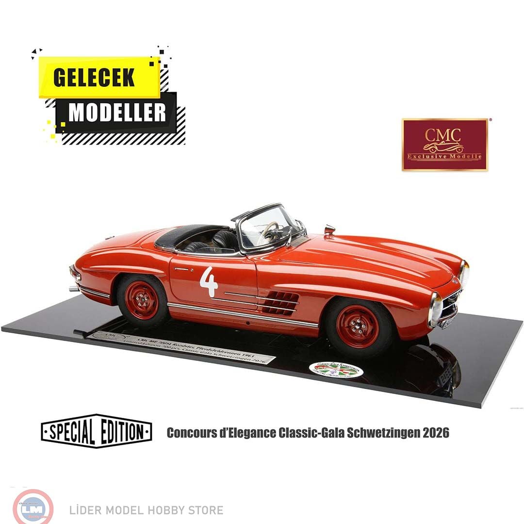 1:18 CMC 1961 Mercedes Benz 300 SL Roadster // Classic Gala Schwetzingen 2026