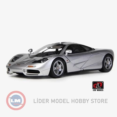 1:18 LCD Models 1993 Mclaren F1 XP5 - SILVER