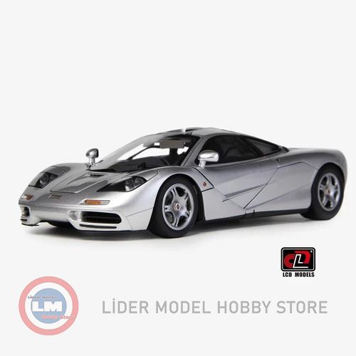 1:18 LCD Models 1993 Mclaren F1 XP5 - SILVER