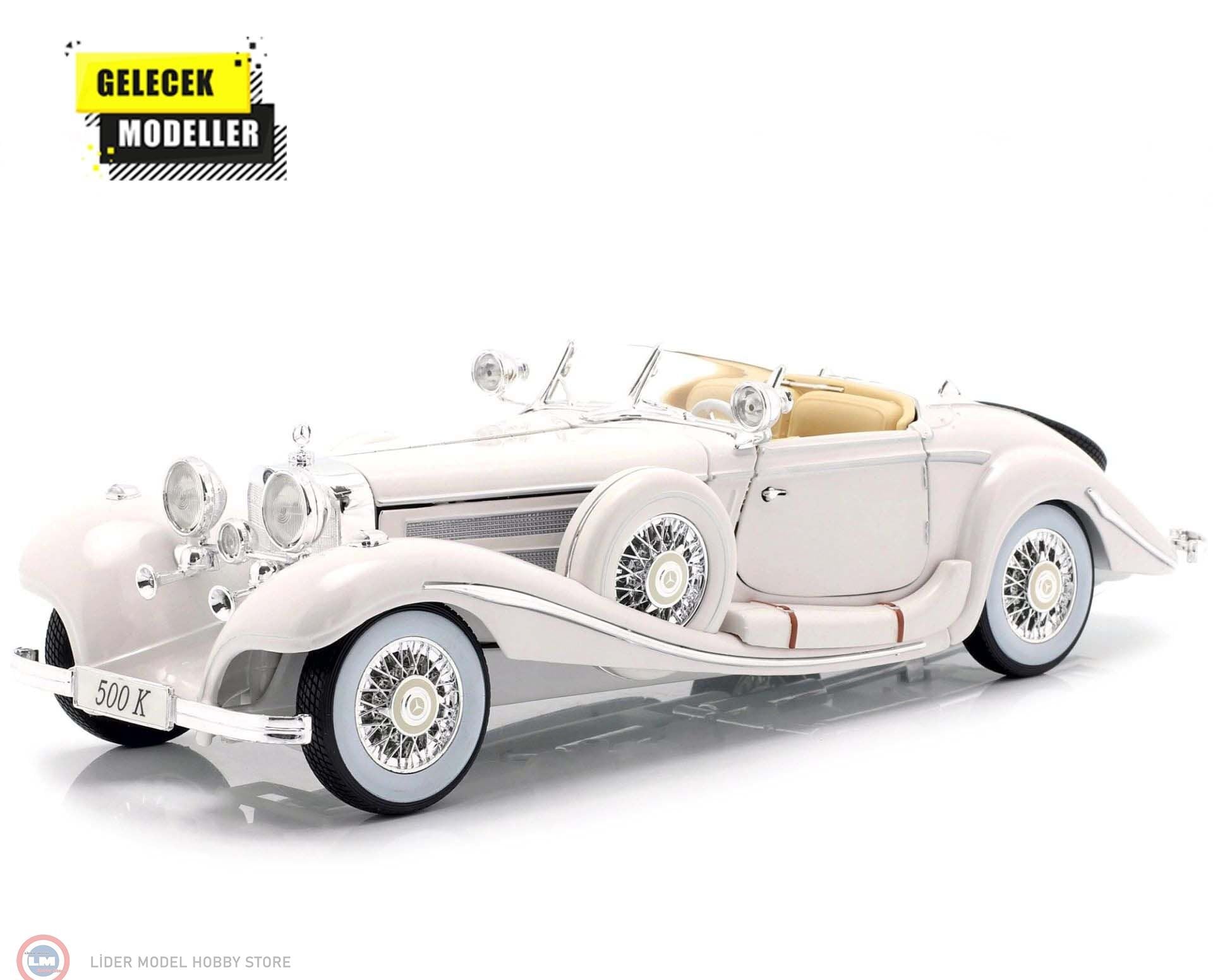 1:18 Maisto 1936 Mercedes Benz 500 K