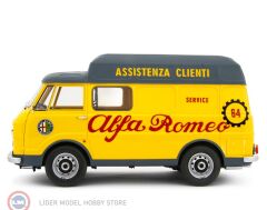 1:18 Laudo 1967 Alfa Romeo F12 Autocarro Tetto Sopralzato Assistenza Clienti