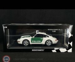 1:18 Minichamps 1993 Porsche 911 Coupe Type 993 - Polizei Stuttgart