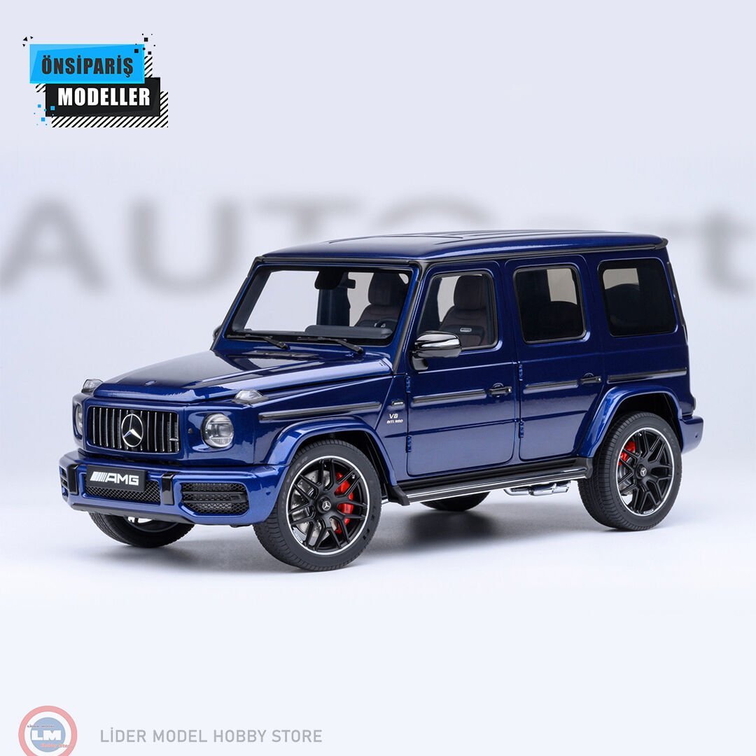 1:18 Autoart 2019 MERCEDES BENZ AMG G63 - BRILLIANT BLUE