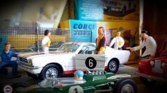 1:43 Corgi 1965 Ford Mustang Fastback Coupe Competition Model