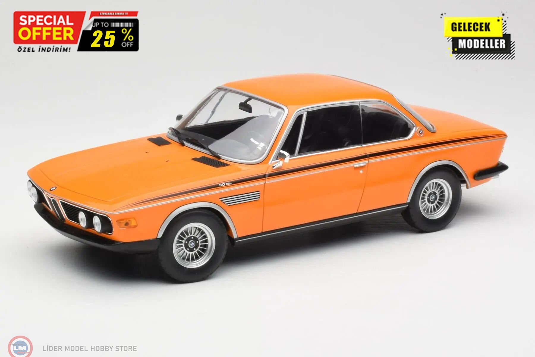 1:18 Minichamps 1971 BMW 3.0 CSL