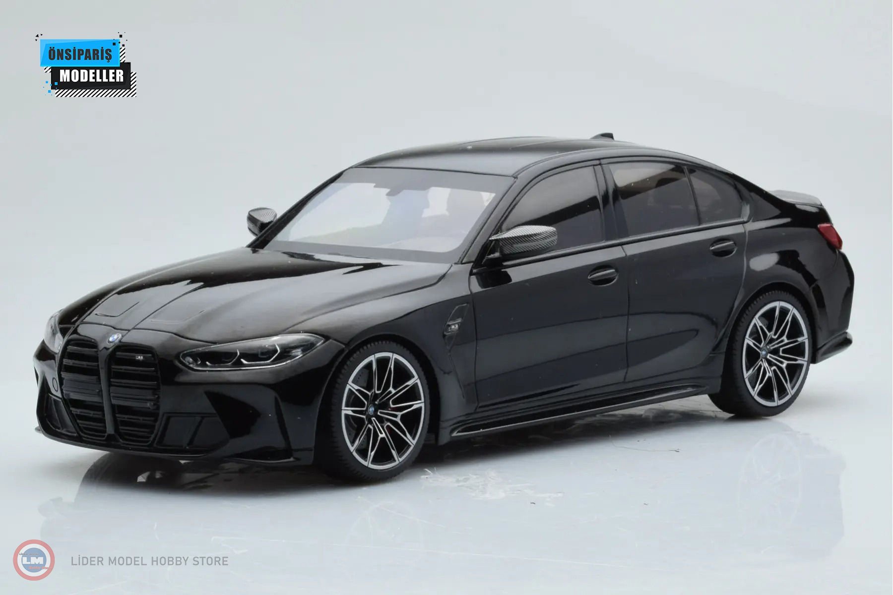 1:18 2020 BMW M3 (g80) black-metallic