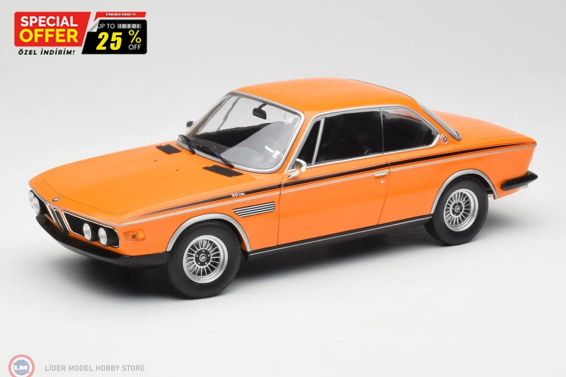 1:18 Minichamps 1971 BMW 3.0 CSL