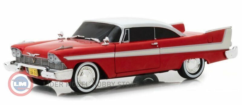 1:24 Greenlight 1958 Plymouth Fury '' Christine '' , Evil Version