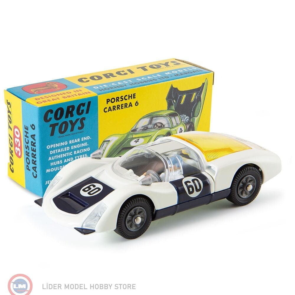 1:43 Corgi 1967 Porsche Carrera 6