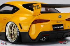 1:18 2020 Toyota GR Supra Pandem(A90) TS0357 (Yellow)