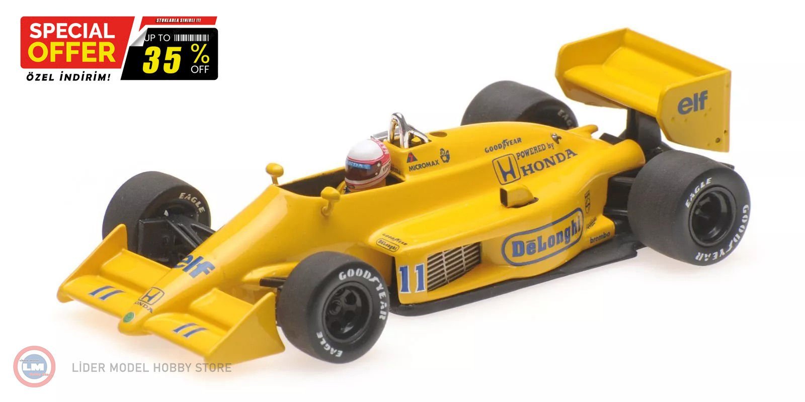 1:43 1987 Lotus Honda 99T  #11 - Formula 1