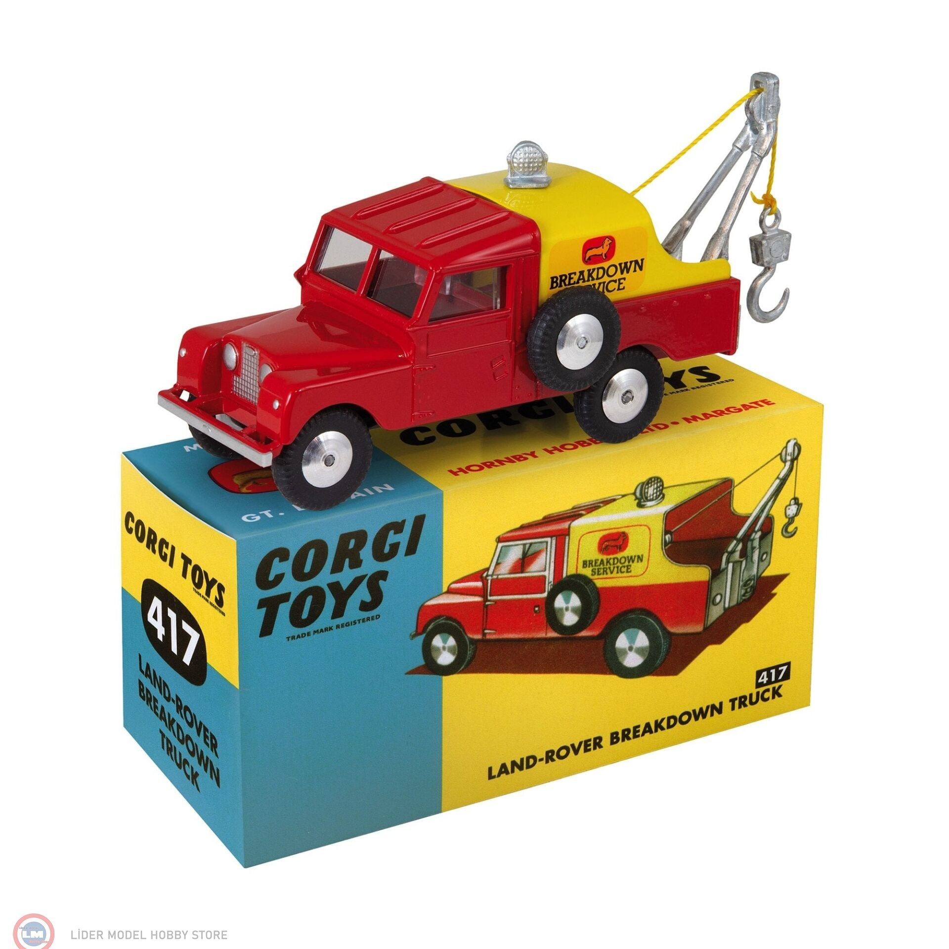 1:43 Corgi 1960 Land Rover Breakdown Truck
