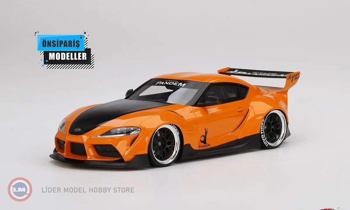 1:18 2020 Toyota GR Supra Pandem(A90) TS0359 (Orange)