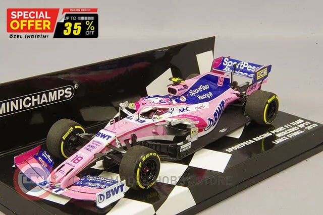1:43 2019 SPORTPESA RACING POINT F1 TEAM MERCEDES RP19 #18 - Formula 1