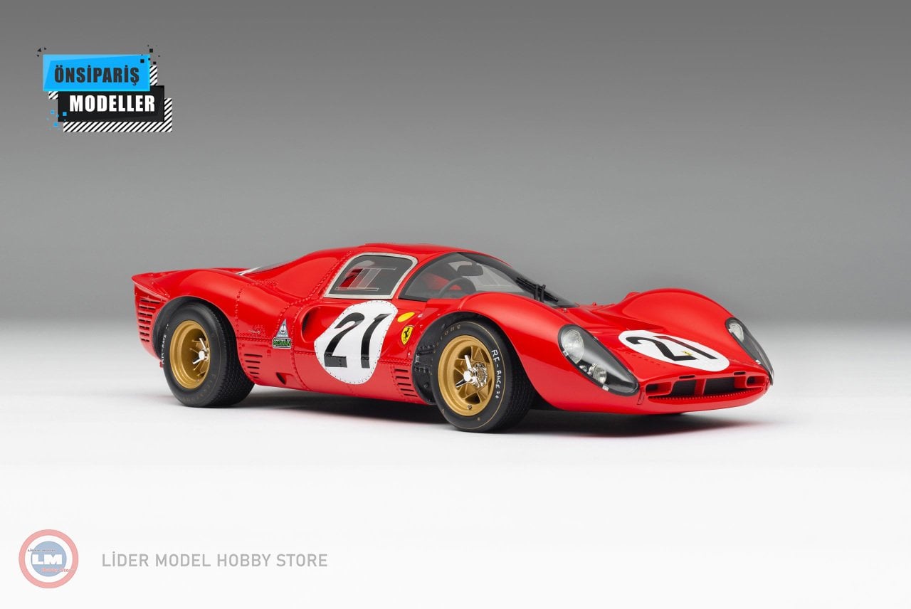 1:18 1967 Ferrari 330 P4 #21 2nd 24h LeMans