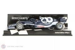 1:43 Minichamps 2021 SCUDERIA ALPHATAURI HONDA AT2 #22 - Formula 1
