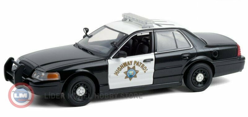 1:24 Greenlight 2008 Ford Crown Victoria Police Interceptor , California Highway Patrol