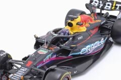 1:18 Burago Red Bull RB19 #1 MAX VERSTAPPEN 2023 - MAIMI USA GP