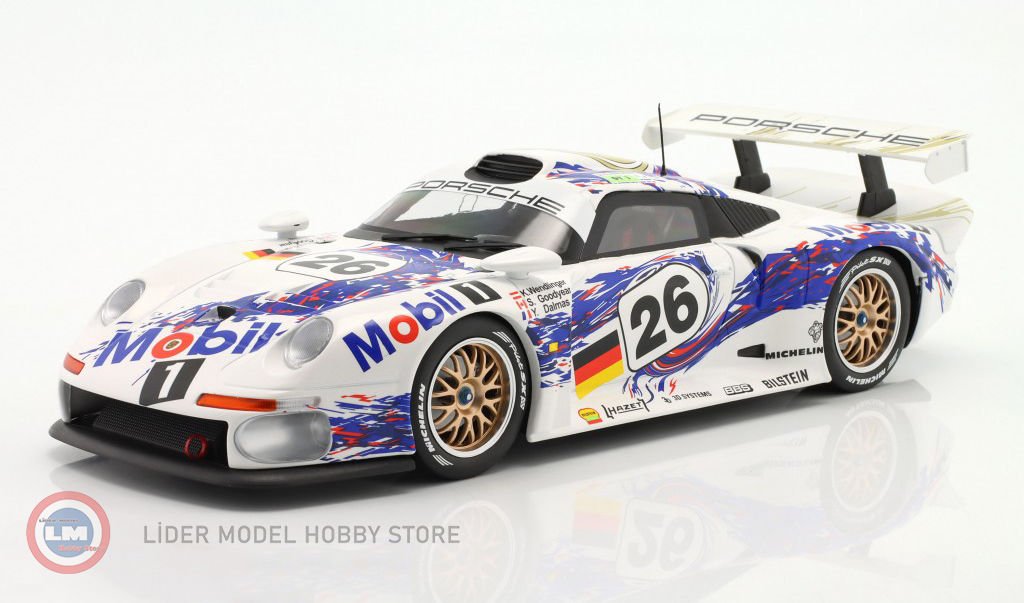 1:18 1996 Porsche 911 GT1 #26 3rd Place 24h LeMans