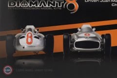 1:8 1955 Mercedes Benz W196 #8 Juan Manuel Fangio World Champion