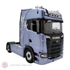 1:18 NZG Scania V8 730S 4x2 Fiction Blue