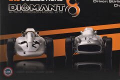 1:8 1955 Mercedes Benz W196 #12 Stirling Moss Winner British GP