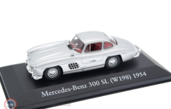 1:43 Atlas 1954 Mercedes Benz 300 SL Gullwing W198 - silver