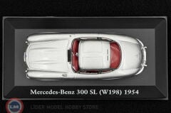 1:43 Atlas 1954 Mercedes Benz 300 SL Gullwing W198 - silver